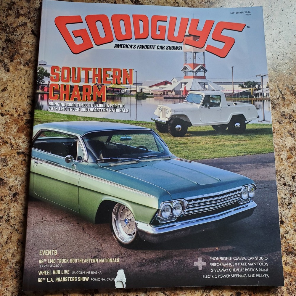 GoodGuys GoodTimes Gazette Magazine September 2026